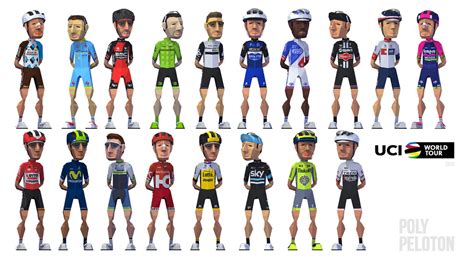 Poly Peloton: UCI Men's WorldTour 2016 : 18/18 kits