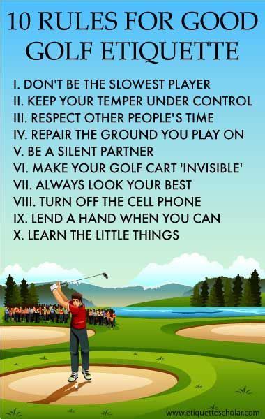 an image of a man playing golf on the field with words describing how ...