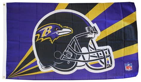 Buy Baltimore Ravens - 3'X5' NFL Polyester Flag | Flagline