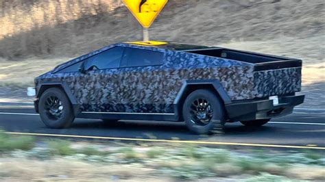 Dark Camo Wrap Could Be Perfect For The Tesla Cybertruck | Carscoops