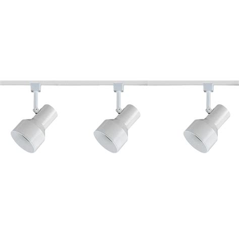 Royal Pacific 3-Light 48-in White/White Baffle Step Linear Track ...