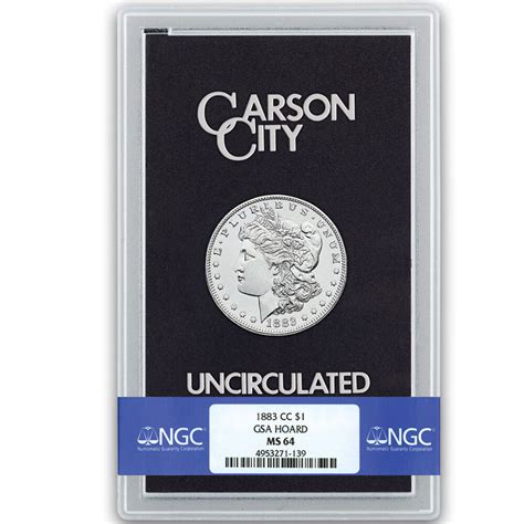 The Choice Uncirculated Officially Sealed Carson City Mint Morgan ...