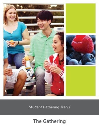 Chartwells Student Catering Menu