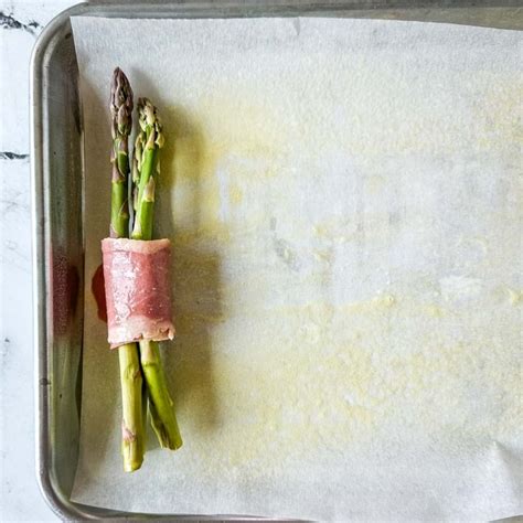 Turkey Bacon Wrapped Asparagus - Two Cloves Kitchen