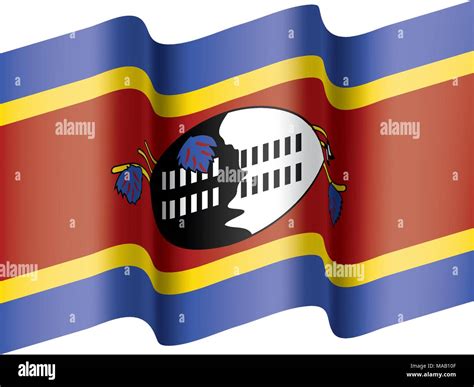 Swaziland flag, vector illustration Stock Vector Image & Art - Alamy