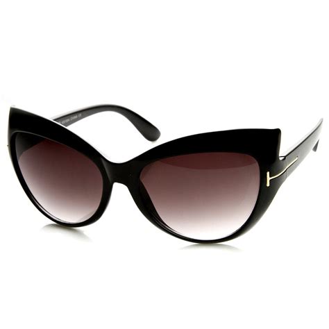 Glamorous Fashion Designer Womens Cat Eye Sunglasses - zeroUV