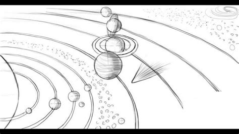 nice How To Draw Solar System | Рисунки, Ручечное искусство, Карандаш