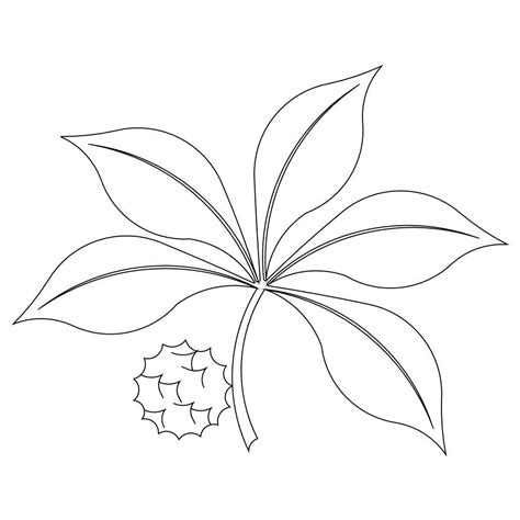 Shop | Category: Flowers / leaves | Product: Buckeye leaf motiff ...