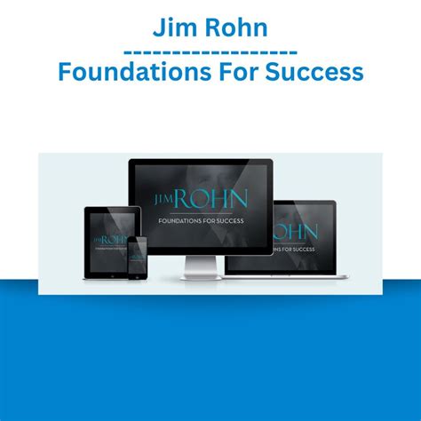 Jim Rohn – Foundations For Success