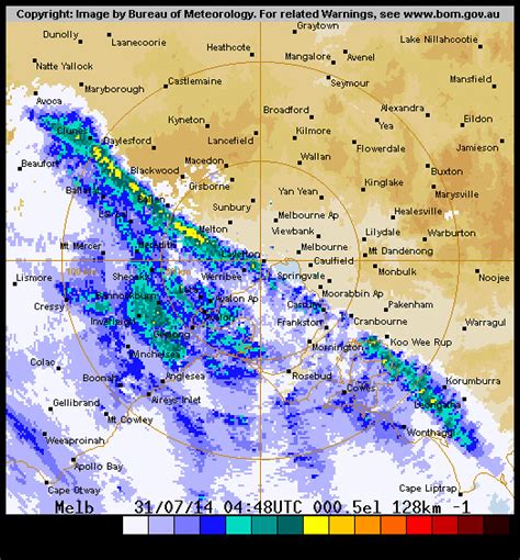 BOM-radar-20140731045059 | ETA Melbourne 15:00 ... www.bom.g… | Flickr