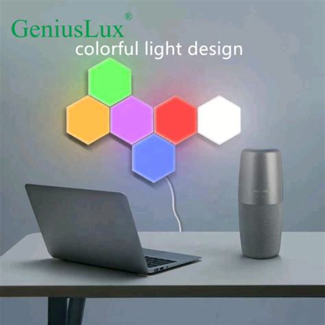 Novelty Led Quantum Light Touch Diy Quantum Lamp Lighting Led Nanoleaf ...