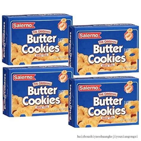 salerno cookies, butter cookies, 8 ounce (pack of 4) - Walmart.com