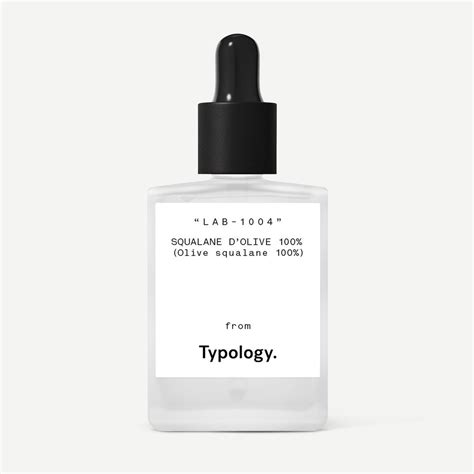 Typology Dry Skin Serum 100% Squalane ingredients (Explained)