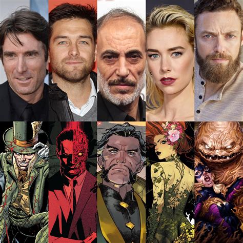 DCU Batman rogues gallery fancast : r/batman