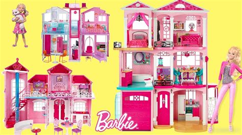 Barbie Dreamhouse 2016 - Best Barbie Dreamhouse Unboxing Aseembly and Full House Tour - YouTube