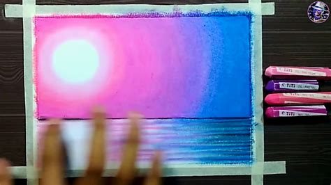 Moonlight Oil Pastel Drawing Easy | truongquoctesaigon.edu.vn