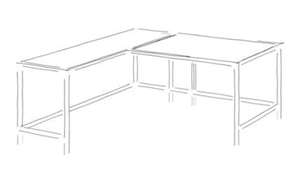 DIY Desk Frame - Building a Desk | Simplified Building