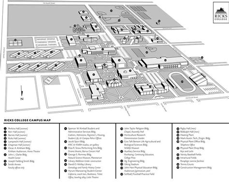 Byu I Campus Map