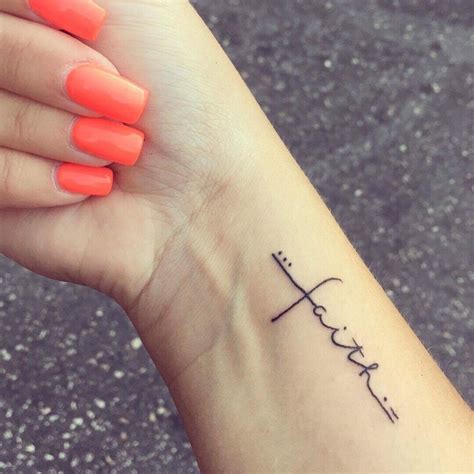 Faith tattoo | One word tattoos, Word tattoos on arm, One word tattoo