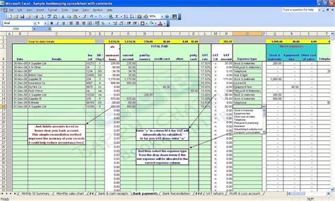 Double Entry Bookkeeping Spreadsheet Excel — db-excel.com