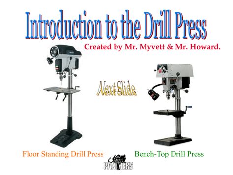 drill press safety