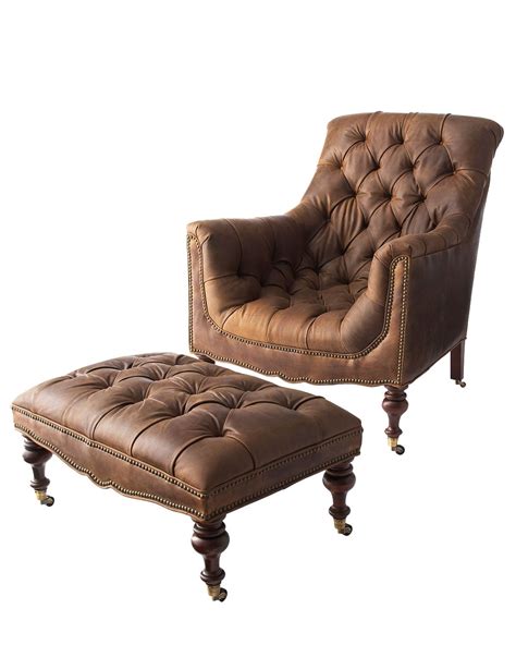 Tufted Chair With Ottoman - Councilnet