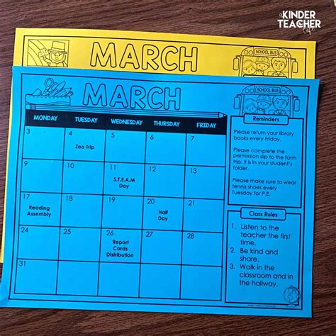 The Free Editable Monthly Calendar Teachers | Get Your Calendar Printable