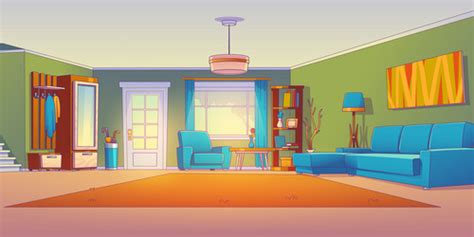 Living Room Cartoon Background Vector Images (over 11,000)