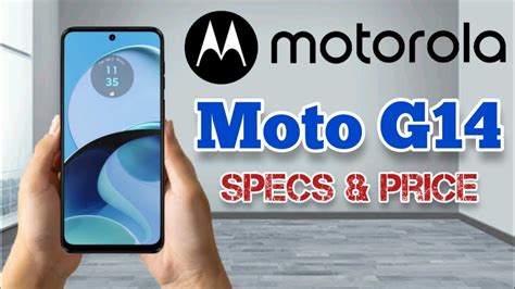 Motorola Moto G14 Features Specs & Price in Philippines - YouTube