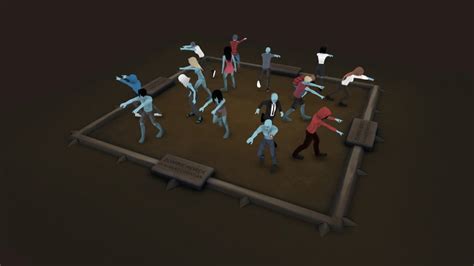 Zombie Horde Asset Pack - 3D model by RobertChristian [69cc34d] - Sketchfab