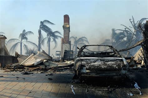 Ventura County fire: Before-and-after photos show devastation ...