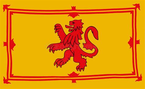 Royal flag of Scotland stock photo. Image of britain - 14575884