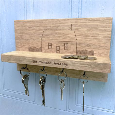 personalised cottage house key holder by urban twist ...