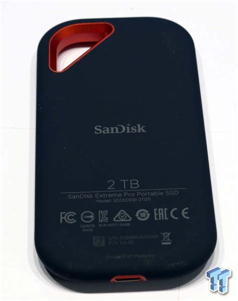 SanDisk Extreme Pro 2TB Portable SSD Review | TweakTown