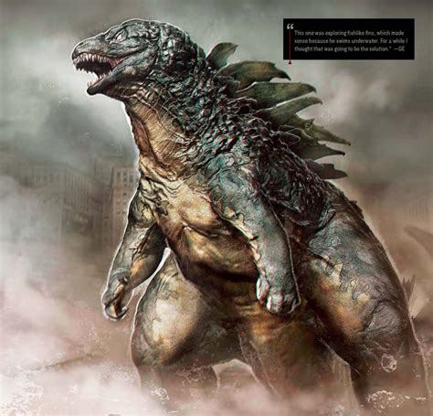 Image - Concept Art - Godzilla 2014 - Godzilla 5.jpg | Gojipedia ...