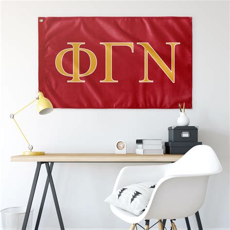 Phi Gamma Nu Fraternity Flag - Greek Gear - Fraternity Gifts ...