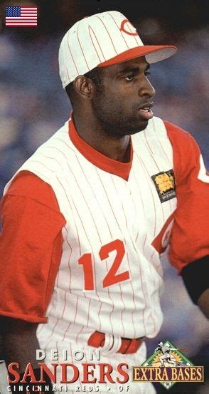 Deion Sanders | Baseball history, Cincinnati reds, Vintage baseball