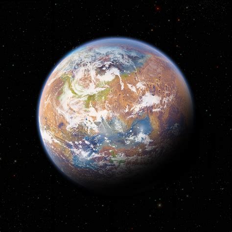 Terraformed Mars by anderpeich on DeviantArt