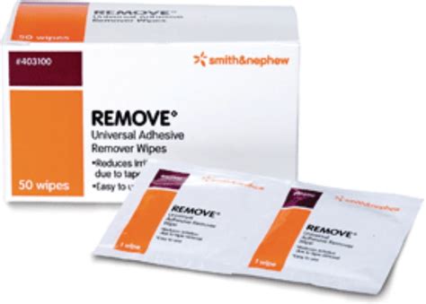 Smith & Nephew Adhesive Removers Non irritating Aloe Moisturizing, 50 ...