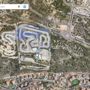 Benidorm TV Series Locations - Mr Pink’s Race Track in Finestrat, Spain ...