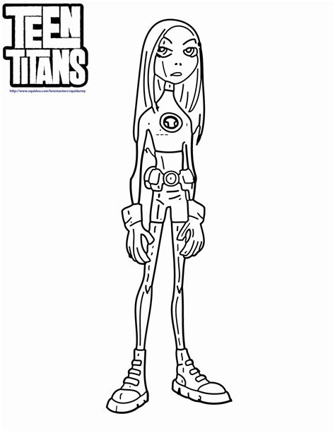 Teen Titans Beast Boy Coloring Pages - Coloring Home