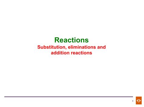 SOLUTION: Unit 1 reactions and isomerisation - Studypool