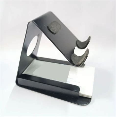 Mobile Phone Stand with Card Holder at Rs 50/piece | Metal Phone Holder ...