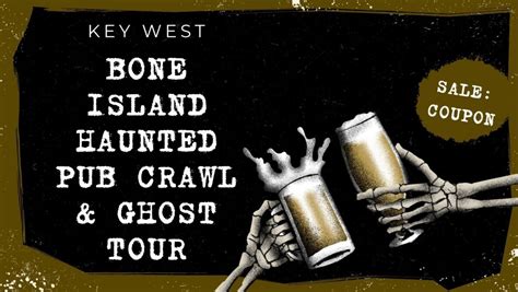 Coupon For Bone Island Haunted Pub Crawl & Ghost Tour in Key West | Green Vacation Deals