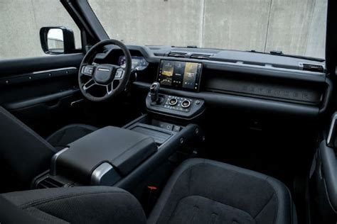 2023 Land Rover Defender Interior | Black Leather Seats