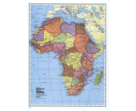 Maps of Africa and African countries | Collection of maps of Africa ...