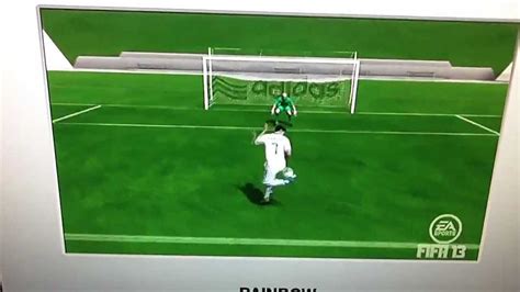 C ronaldo rainbow flick FIFA 13 - YouTube