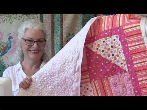 A Quick and easy Stitch to Quilt Your Quilt "Double C" - YouTube