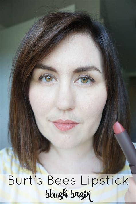 Makeup Monday: Burts Bees Lipstick - Rebecca Lately