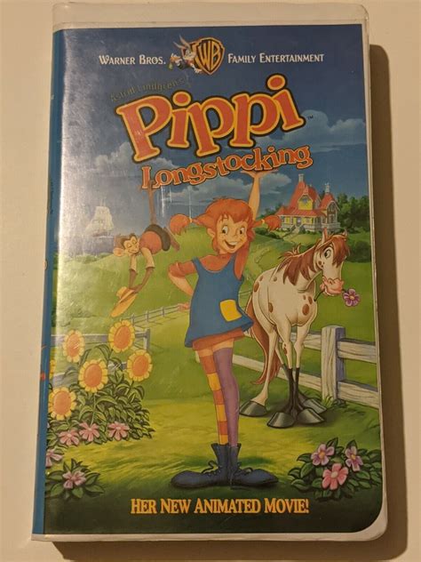 Pippi Longstocking Animated Movie 1997 VHS | eBay